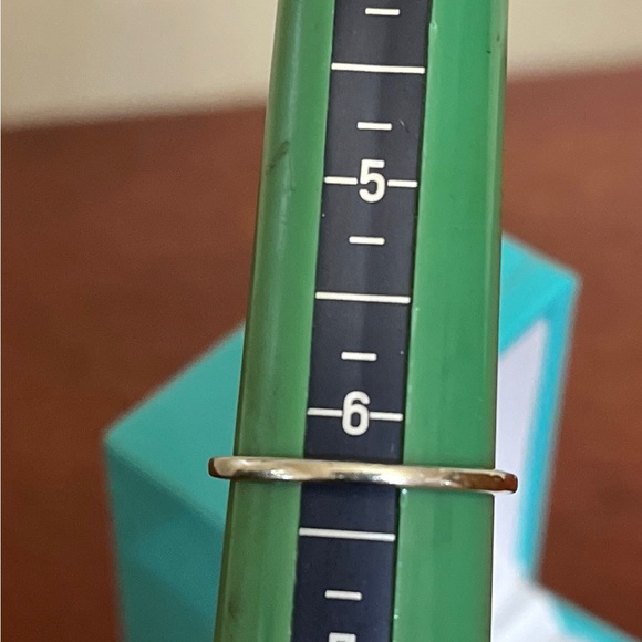 Vintage 14k white gold star blue sapphire ring size 6.25 - Picture 3 of 8